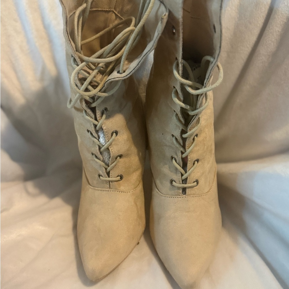 Public Desire Women's Lace-Up Ankle Boots